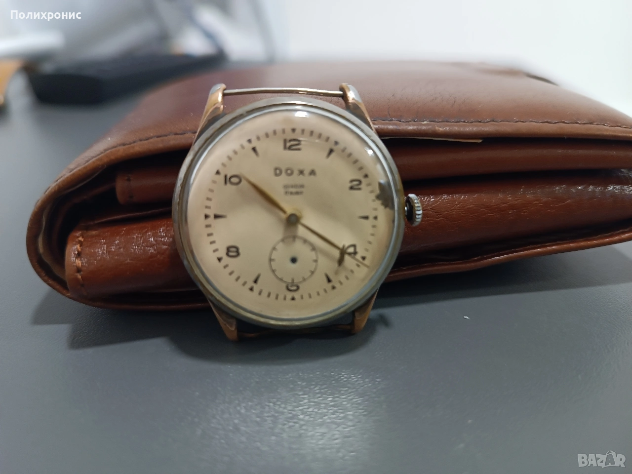 Doxa швейцарски часовник 1945 г., снимка 1