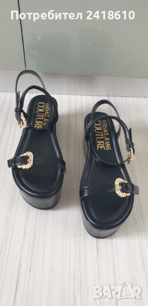 Versace Jeans Couture Womens Size 41/26.5см НОВО! ОРИГИНАЛ! Дамски Сандали ., снимка 1