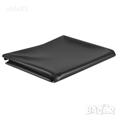 vidaXL Винил за езеро черен 4x6 м PVC 0,5 мм（SKU:148952, снимка 1