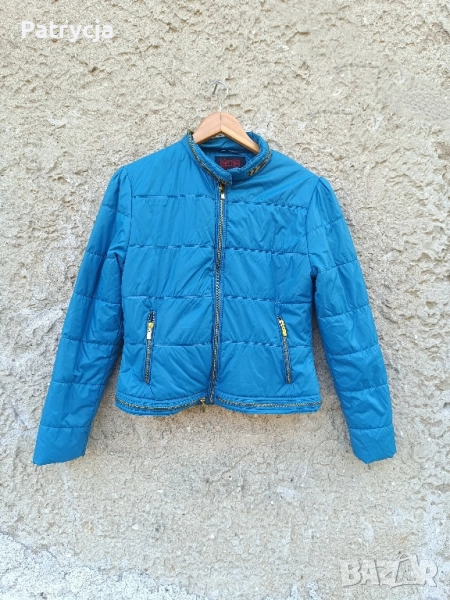 дамско есенно яке синьо XL , снимка 1