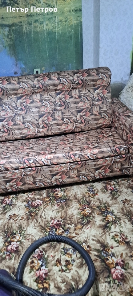 Използван разтегателен диван , снимка 1