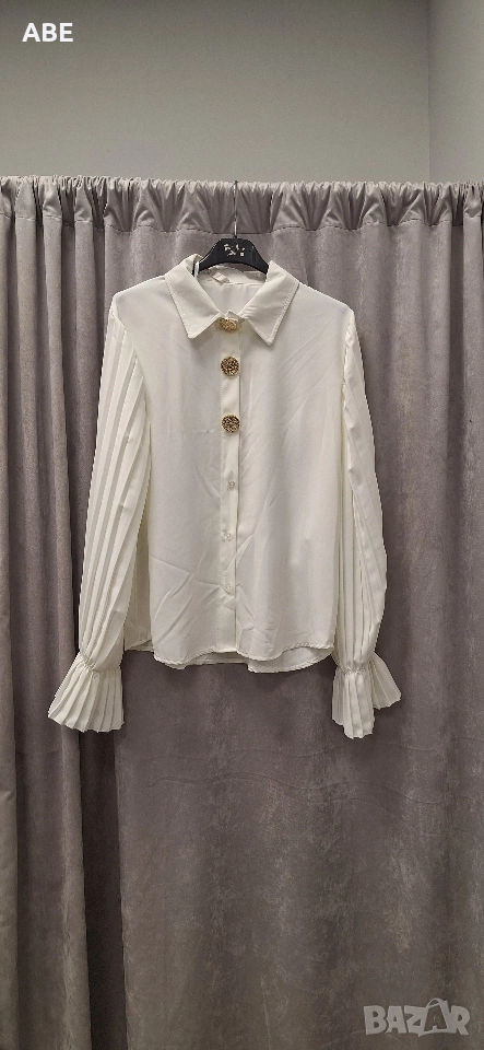 Риза със солирани ръкави, снимка 1