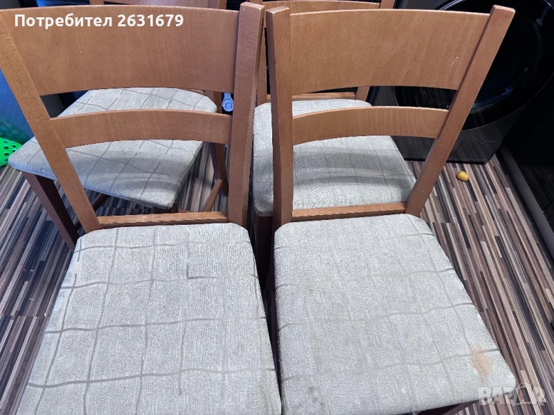 Продавам 4 бр Трапезни Столове, снимка 1