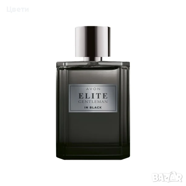 Мъжка тоалетна вода Elite Gentleman In Black Avon 75ml, снимка 1