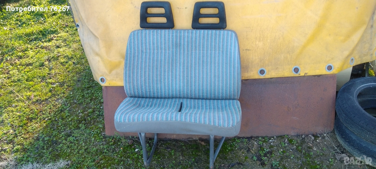 седалка за Ивеко двойна, снимка 1