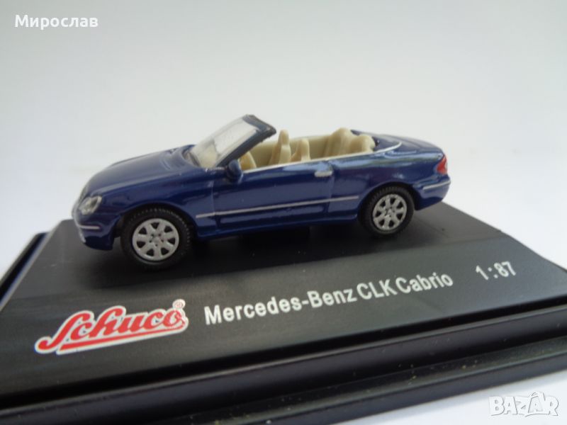 SCHUCO 1:87 H0 MERCEDES BENZ CLK ИГРАЧКА КОЛИЧКА МОДЕЛ, снимка 1