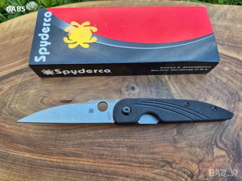 Сгъваем нож Spyderco Des Horn C153, снимка 1