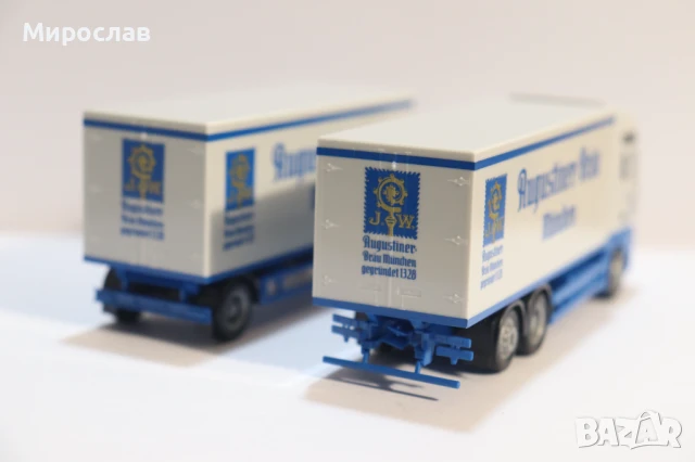 HERPA H0 1/87 MAN TGA ВЛЕКАЧ МОДЕЛ КАМИОН ТИР, снимка 7 - Колекции - 50687179