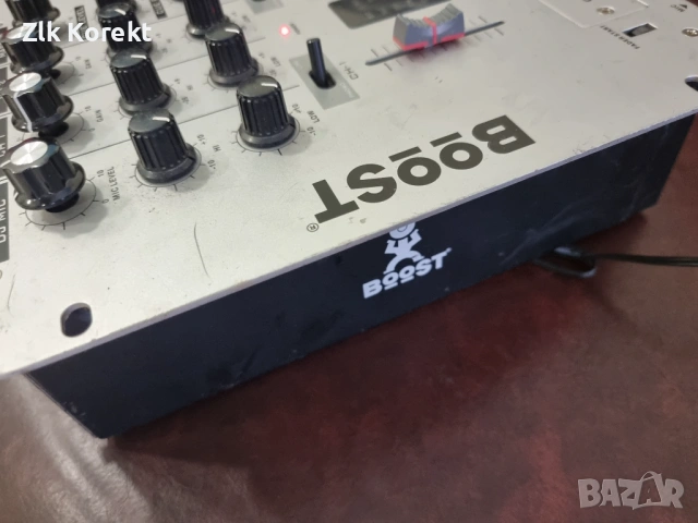  DJ миксер Boost, модел MX-17., снимка 8 - Ресийвъри, усилватели, смесителни пултове - 54228550