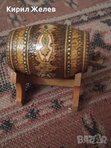 Малко дървено буренце 53660