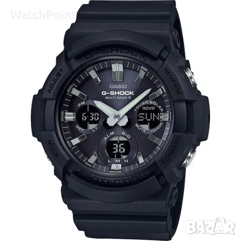 Мъжки часовник CASIO G-SHOCK WAVE CEPTOR SOLAR GAW-100B-1AER, снимка 1 - Мъжки - 49020201