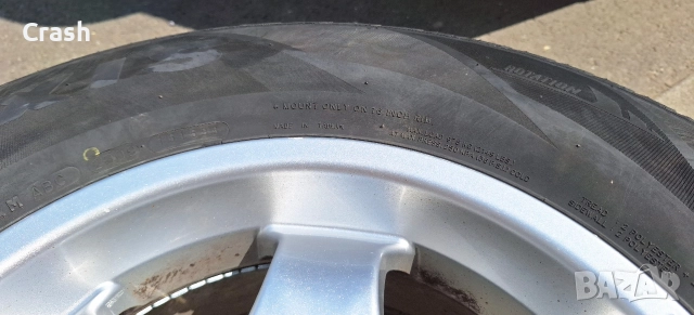 Продавам джанти с гуми 245.70.16, снимка 4 - Гуми и джанти - 52859183