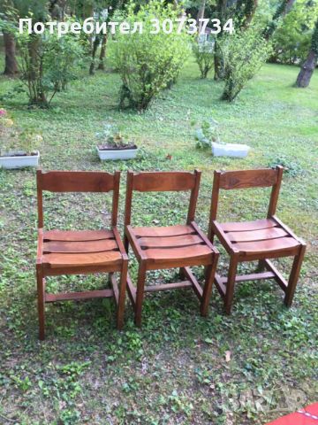 Продавам дървени стабилни столове, снимка 4 - Столове - 45835550