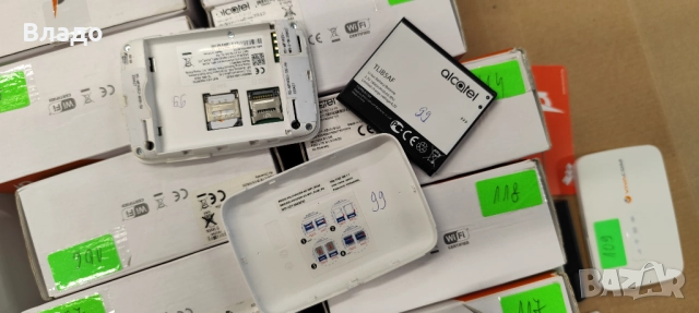 4G LTE Wi-Fi рутер Бисквитка Alcatel MW40V1, снимка 3 - Рутери - 52164185