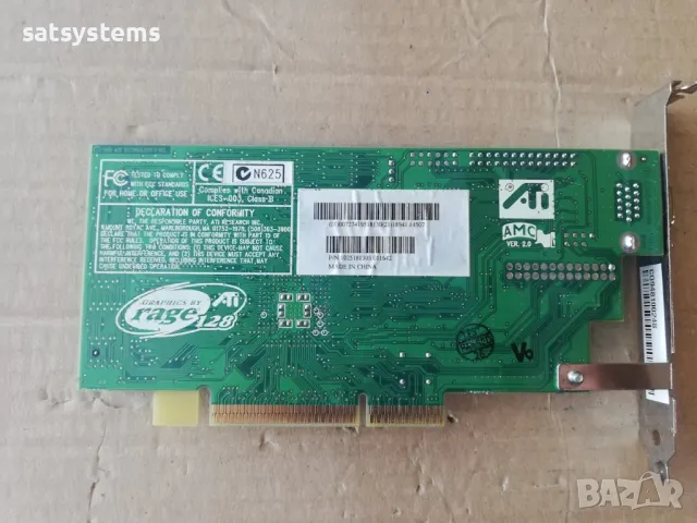 Видео карта ATi Rage128 Pro 16MB SDR 128bit AGP, снимка 8 - Видеокарти - 48093006