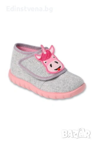 Детски пантофи-обувки с еднорог Befado - меки и удобни, снимка 2 - Детски пантофи - 54121911