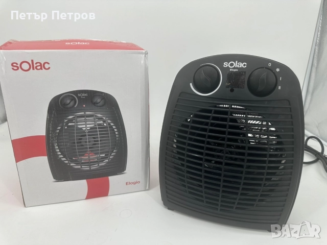 Чисто нова вентилаторна печка SOLAC 2000w, снимка 1