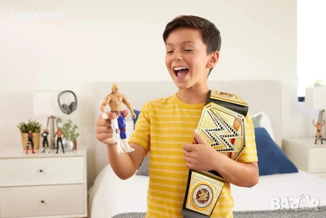 Чисто нов Шампионски пояс колан WWE Undisputed Championship - световната неоспорима титла в кеча , снимка 9 - Фигурки - 53425310