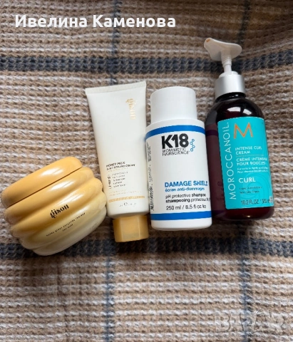 Козметика за коса на Gisou, K18, Moroccanoil 