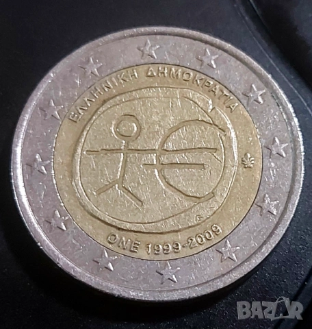 Гърция, монета от 2 евро. 1999-2009 г., снимка 5 - Нумизматика и бонистика - 53918606