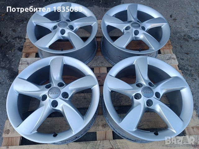 Лети джанти 17ки 5х112 Audi, снимка 2 - Гуми и джанти - 52591971