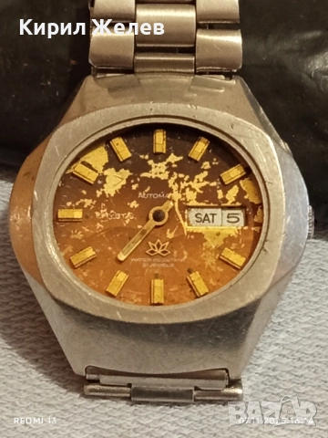 Стар механичен часовник RICOH JAPAN за части ремонт КОЛЕКЦИЯ 51515