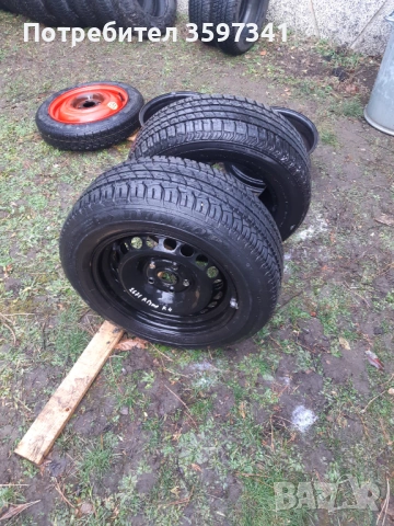 Голф 4 две джанти 15 ки с 3 зимни 195/65/15, Голф 3 джанти, Пасат 1998 Джанти, снимка 7 - Гуми и джанти - 53172701