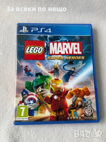  LEGO Marvel Super Heroes за Playstation 4 , ps4 , плейстейшън 4