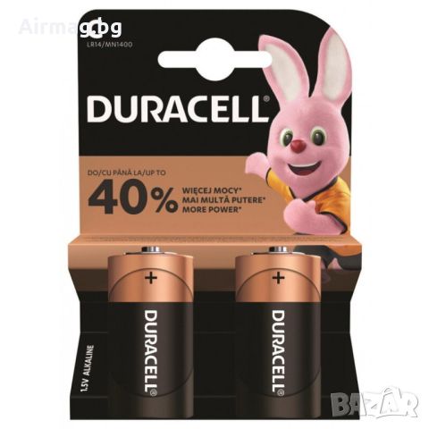 Батерии Duracell Basic MN1400 C 2бр. блистер