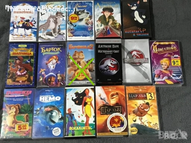 Видеокасети над 140 броя VHS, снимка 8 - Анимации - 50816903