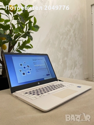 Лаптоп HP 14s с оригинален Windows 11, снимка 3 - Лаптопи за дома - 53932707