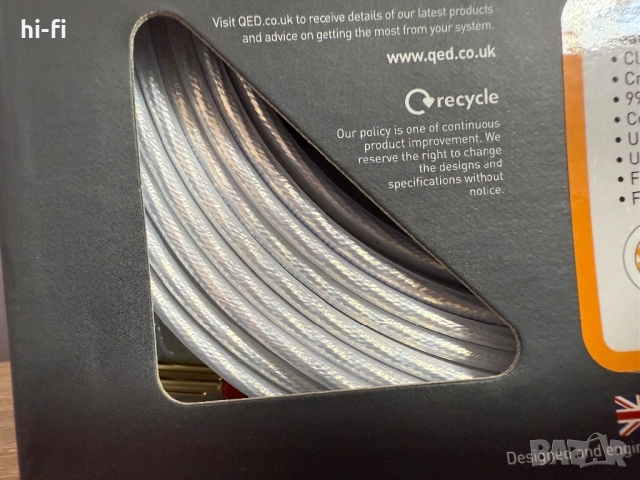 QED XT25 / Кабели за тонколони, снимка 7 - Тонколони - 52190362