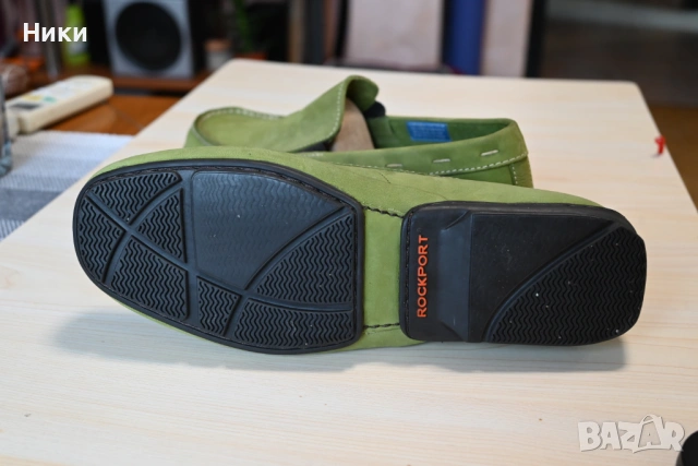 Оригинални мокасини ROCKPORT-естествена кожа, снимка 7 - Мокасини - 54028869
