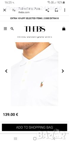 POLO Ralph Lauren Pima Soft Touch Cotton Custom Slim Fit Mens Size L ОРИГИНАЛ! Мъжка Тениска!, снимка 2 - Тениски - 45118006