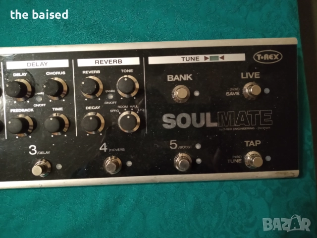 T-Rex soulmate  - китарен аналогов процесор, снимка 3 - Китари - 52845172