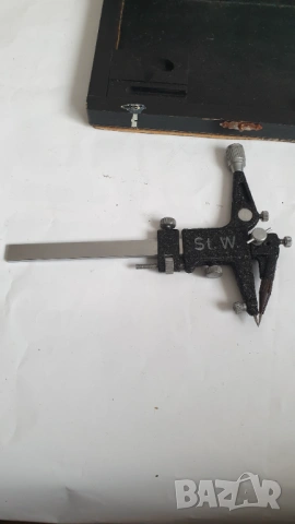 Стар часовникарски шублер, снимка 7 - Антикварни и старинни предмети - 53910907