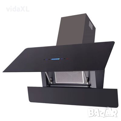 vidaXL Аспиратор със сензорен дисплей, черен, 900 мм(SKU:242722