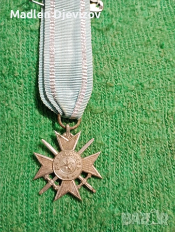 Войнишки орден за храброст от от 1912 година-140 евро, снимка 2 - Нумизматика и бонистика - 53479257