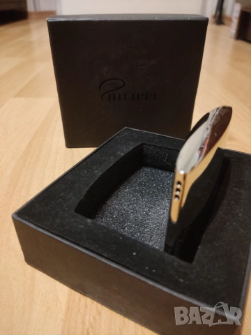 Philippi Чисто нова елегантна солничка от неръждаема стомана, снимка 2 - Аксесоари за кухня - 53924172