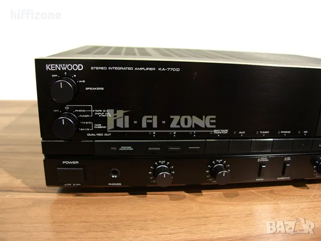 Усилвател  Kenwood ka-770d /1 , снимка 3 - Ресийвъри, усилватели, смесителни пултове - 47997919