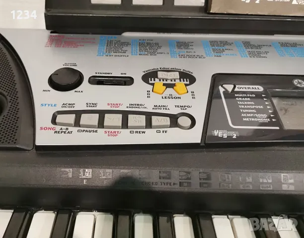 Синтезатор клавир YAMAHA PSR-175 пиано с 5 октави , снимка 5 - Синтезатори - 47308424