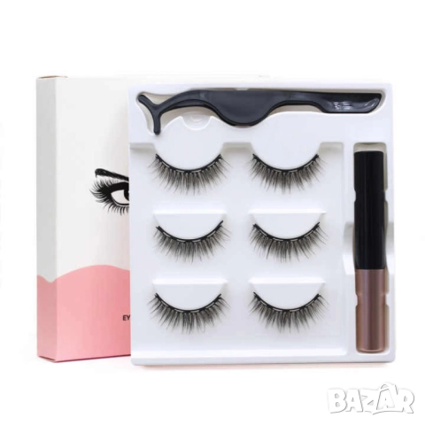 Изкуствени мигли с магнитчета – Лесно и естествено решение за твоето обаяние, снимка 6 - Други - 52032388