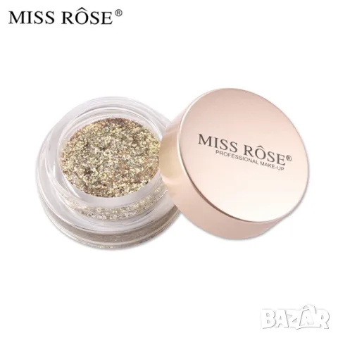 Цветен блясък за лице и коса MISS ROSE
, снимка 14 - Козметика за лице - 47709841