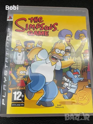 The simpsons ps3 игра, снимка 1 - Игри за PlayStation - 47761429