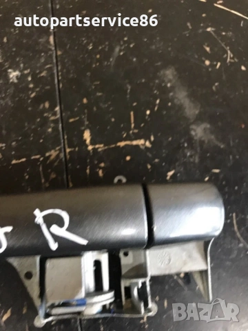 Дръжка за задна дясна RHD врата външна сив цвят за Peugeot 308 (2007–2012)