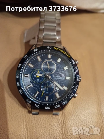 чисто нов кварцов хронограф 70 лв