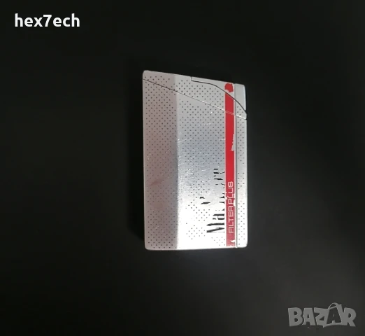 ❤️ ⭐ Метална Запалка Marlboro сребристо червена ⭐ ❤️