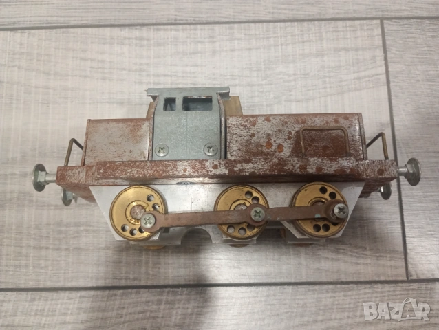 Ръчно изработен Локомотив приблизително 2,5 кг, снимка 2 - Антикварни и старинни предмети - 54239580