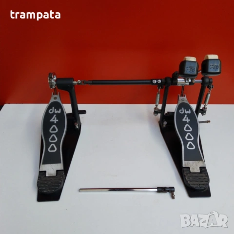 НАЙ ДОБРАТА ОФЕРТА DW 4000 двойни педали - кардани за барабани