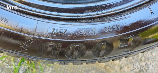 зимни гуми с железни джанти 5×100 ет 38 централен отвор 57,1 , снимка 16 - Гуми и джанти - 45481248